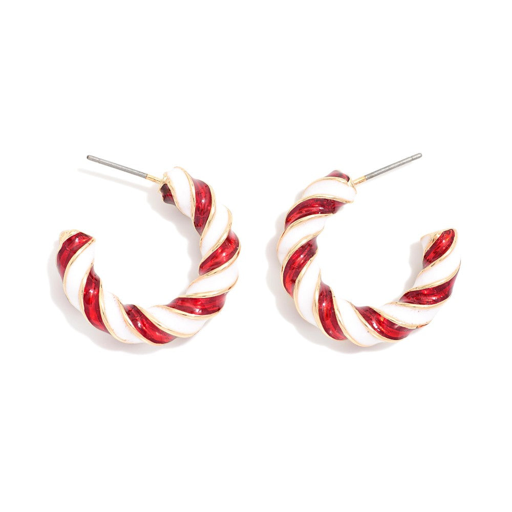 Candy Cane Earrings