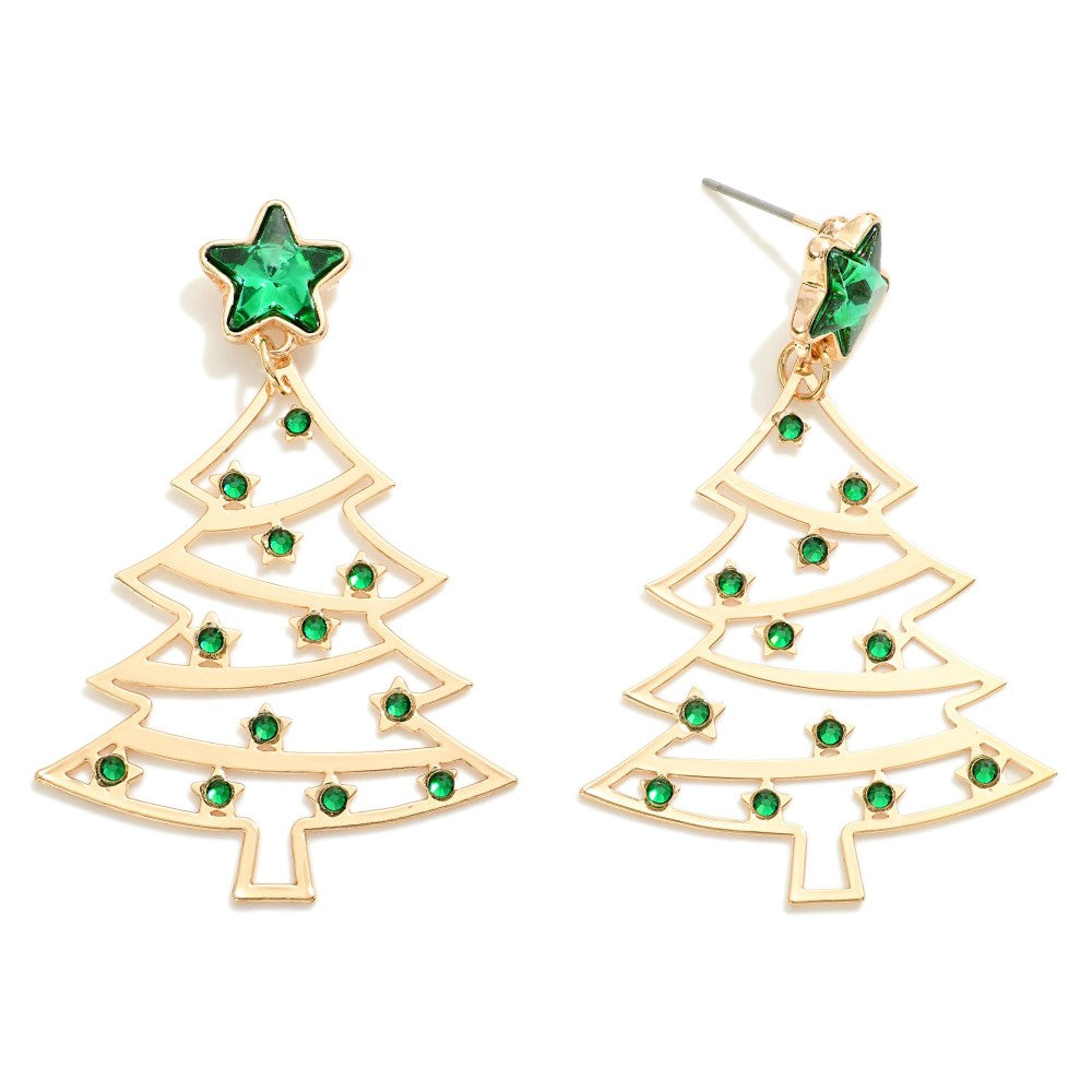 Christmas Tree Earrings