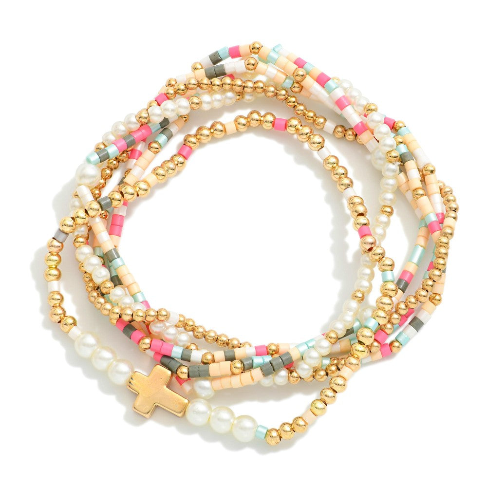 Dainty Cross Bracelet