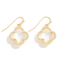 Load image into Gallery viewer, Crystal Clover Earrings
