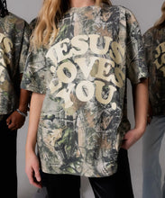 Load image into Gallery viewer, Jesus Loves You Camo Tee
