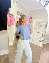 Load image into Gallery viewer, Blue Tides Top
