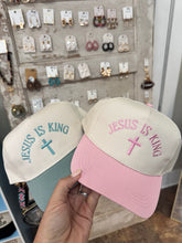 Load image into Gallery viewer, Jesus is King Hat
